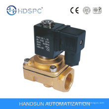 PU220 2/2 Way Direct Action Brass Water Solenoid Valve